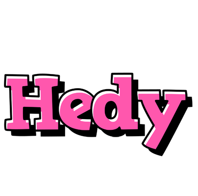 Hedy girlish logo