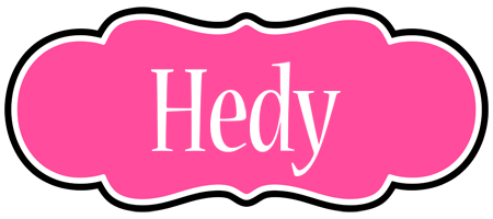 Hedy invitation logo