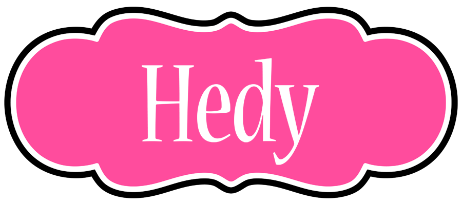 Hedy invitation logo