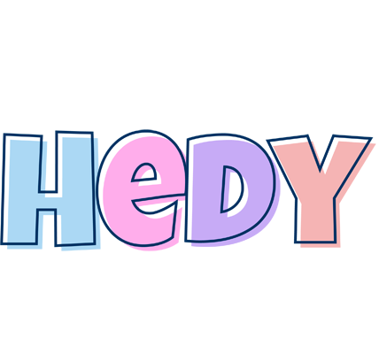 Hedy pastel logo