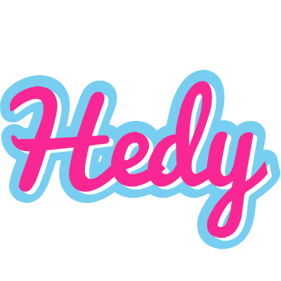 Hedy popstar logo