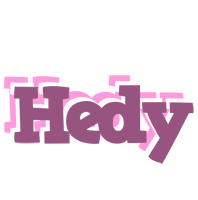 Hedy relaxing logo