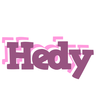 Hedy relaxing logo