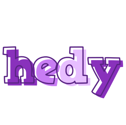Hedy sensual logo
