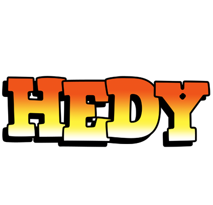 Hedy sunset logo