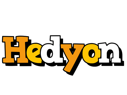 Hedyon cartoon logo