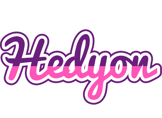 Hedyon cheerful logo