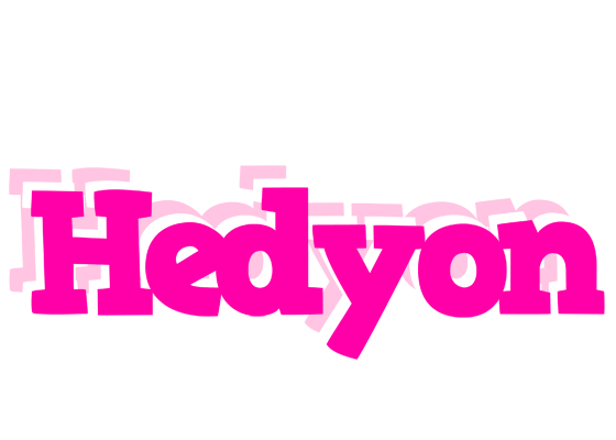 Hedyon dancing logo