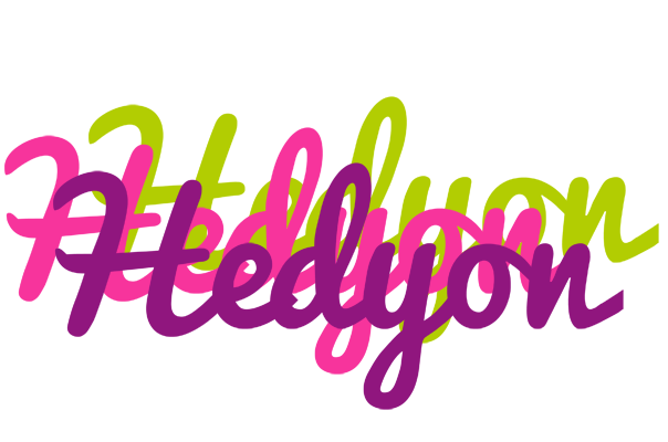 Hedyon flowers logo
