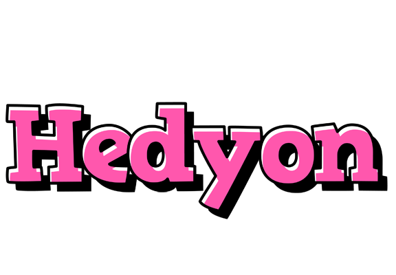 Hedyon girlish logo