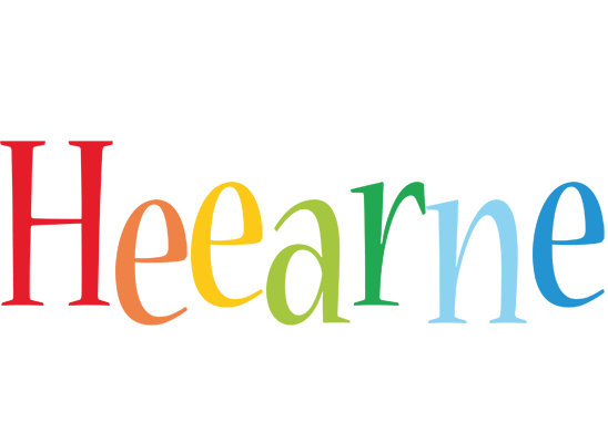 Heearne birthday logo