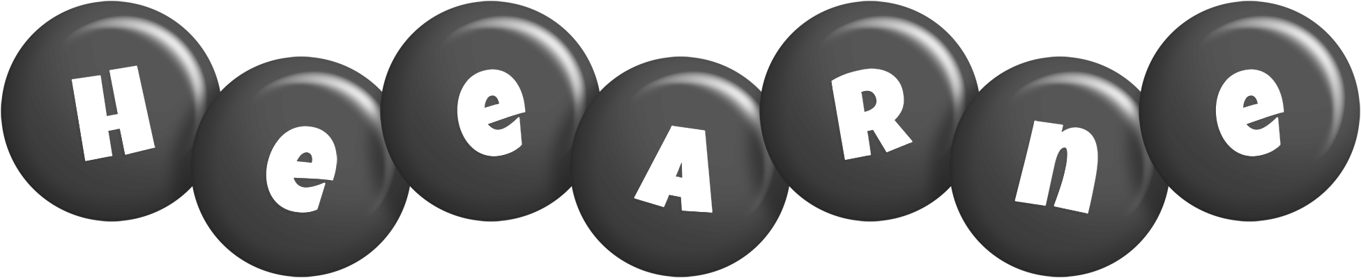 Heearne candy-black logo