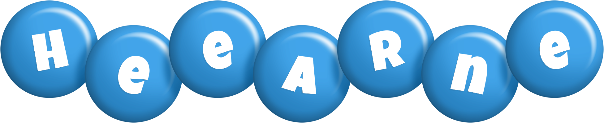 Heearne candy-blue logo
