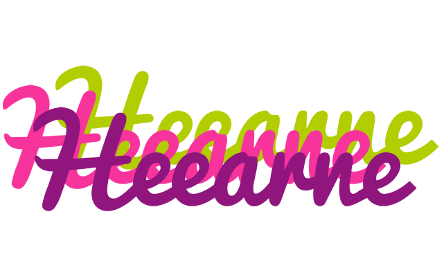 Heearne flowers logo