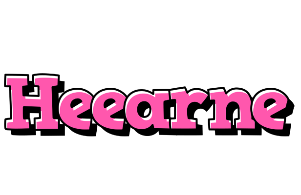 Heearne girlish logo