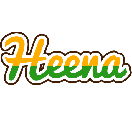 Heena banana logo
