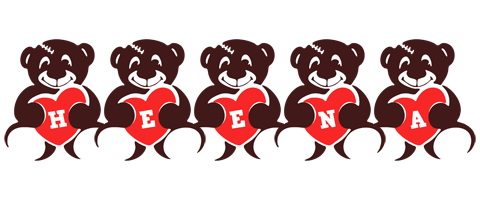 Heena bear logo