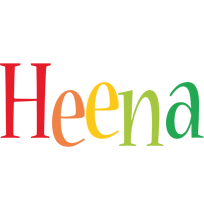 Heena birthday logo