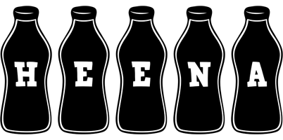 Heena bottle logo