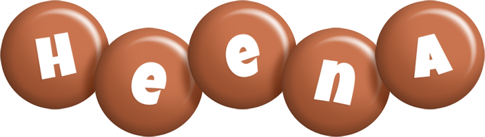 Heena candy-brown logo