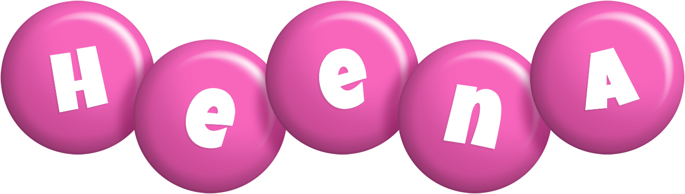 Heena candy-pink logo
