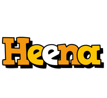 Heena cartoon logo