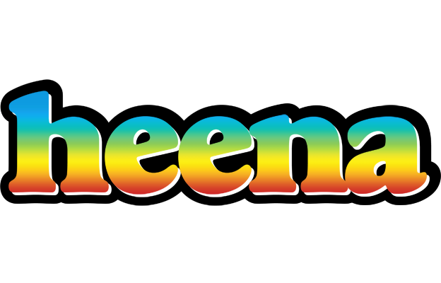 Heena color logo