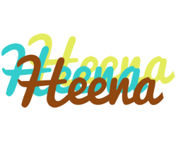 Heena cupcake logo