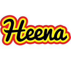 Heena flaming logo