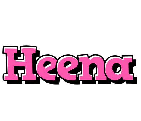 Heena girlish logo
