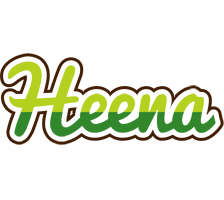 Heena golfing logo