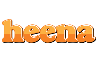 Heena orange logo