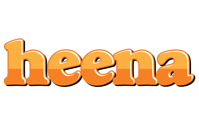 Heena orange logo