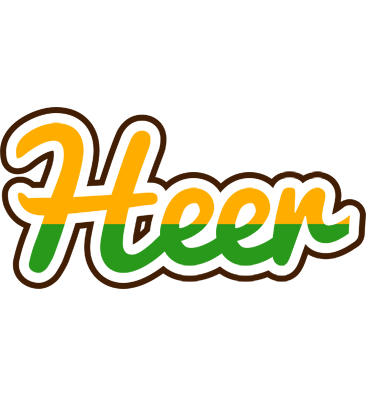 Heer banana logo