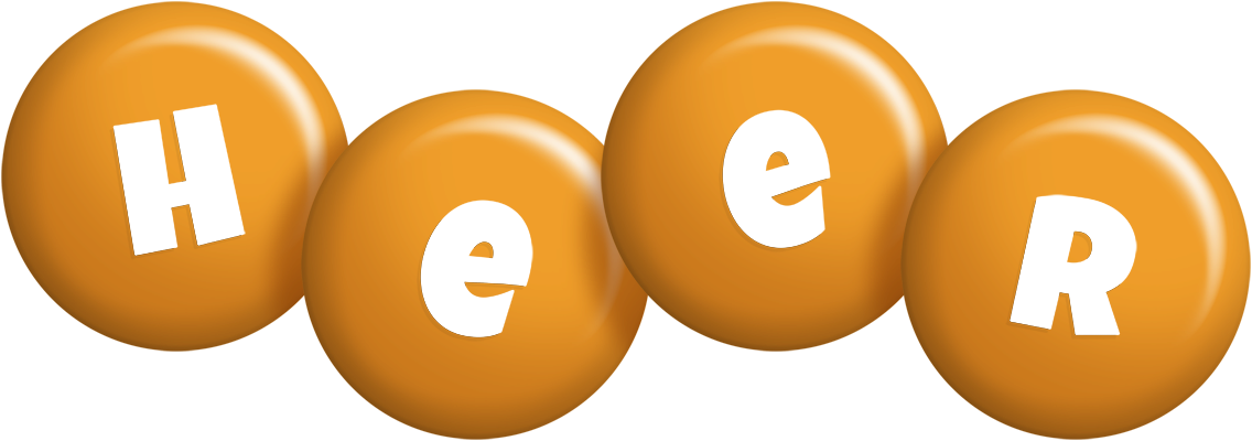 Heer candy-orange logo