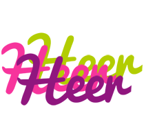 Heer flowers logo