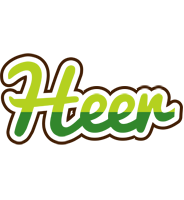 Heer golfing logo