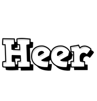 Heer snowing logo