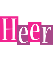 Heer whine logo