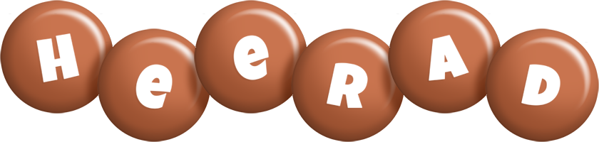 Heerad candy-brown logo