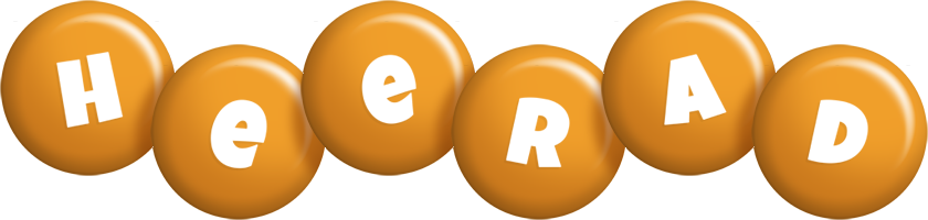 Heerad candy-orange logo