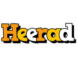 Heerad cartoon logo