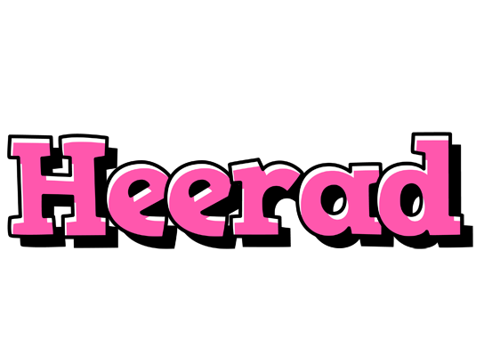 Heerad girlish logo