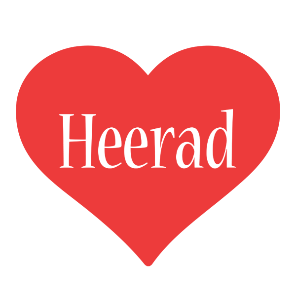 Heerad love logo