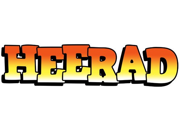 Heerad sunset logo