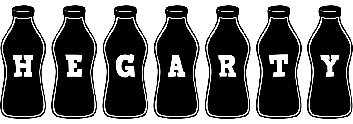 Hegarty bottle logo