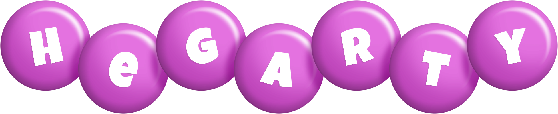 Hegarty candy-purple logo