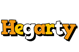 Hegarty cartoon logo