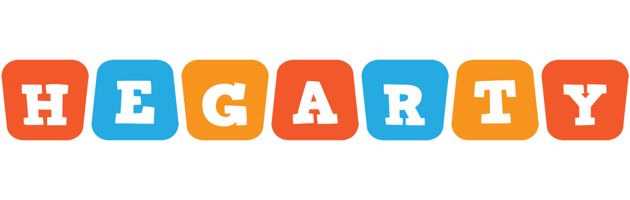 Hegarty comics logo