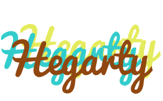 Hegarty cupcake logo